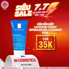 SỮA RỬA MẶT LA ROCHE-POSAY EFFACLAR GEL CLEANSER