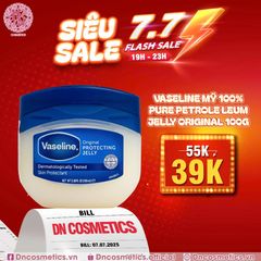 VASELINE MỸ 100% PURE PETROLE LEUM JELLY ORIGINAL HŨ