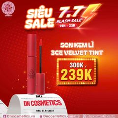 SON KEM LÌ 3CE VELVET TINT ( THỎI TRÒN)