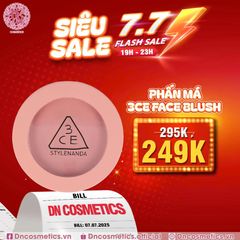 PHẤN MÁ 3CE FACE BLUSH 1 NGĂN