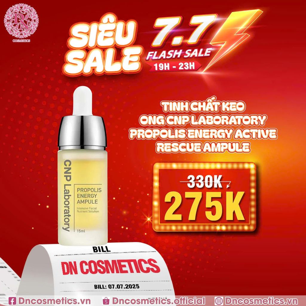 TINH CHẤT KEO ONG CNP LABORATORY PROPOLIS ENERGY ACTIVE RESCUE AMPULE