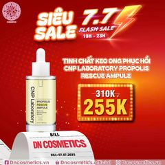 TINH CHẤT KEO ONG DÀNH CHO DA DẦU MỤN CNP LABORATORY PROPOLIS RESCUE AMPULE
