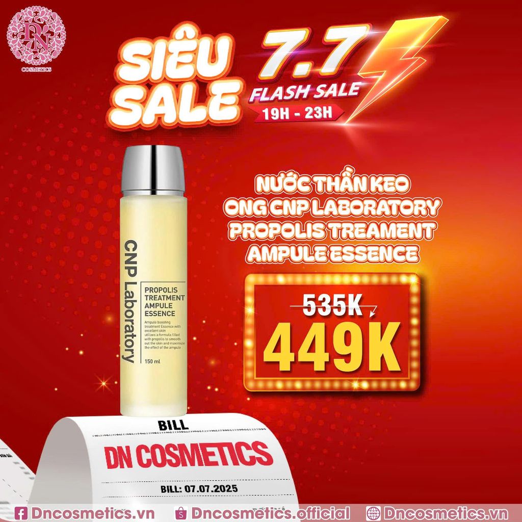 NƯỚC THẦN KEO ONG CNP LABORATORY PROPOLIS TREAMENT AMPULE ESSENCE 150ML