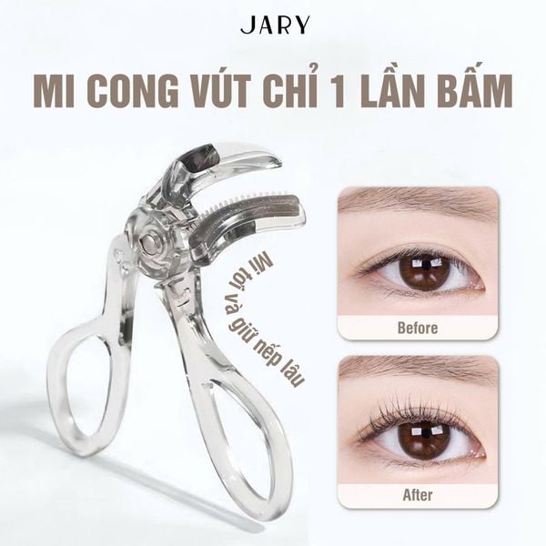 KẸP BẤM MI RĂNG CƯA JARY SERRATED EYELASH CURLER