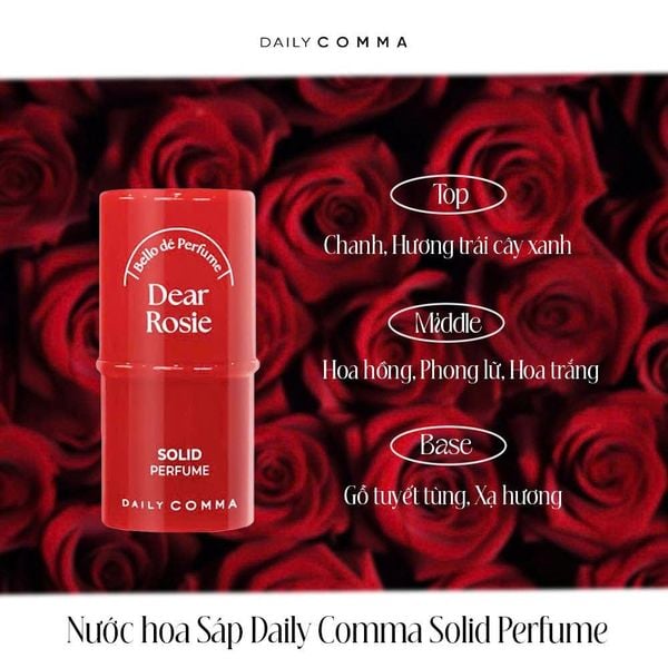 NƯỚC HOA KHÔ DAILY COMMA SOLID PERFUME