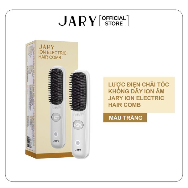 LƯỢC ĐIỆN CHẢI TÓC KHÔNG DÂY ION ÂM JARY ION ELECTRIC HAIR COMB