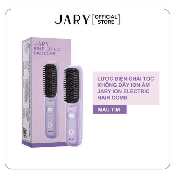 LƯỢC ĐIỆN CHẢI TÓC KHÔNG DÂY ION ÂM JARY ION ELECTRIC HAIR COMB