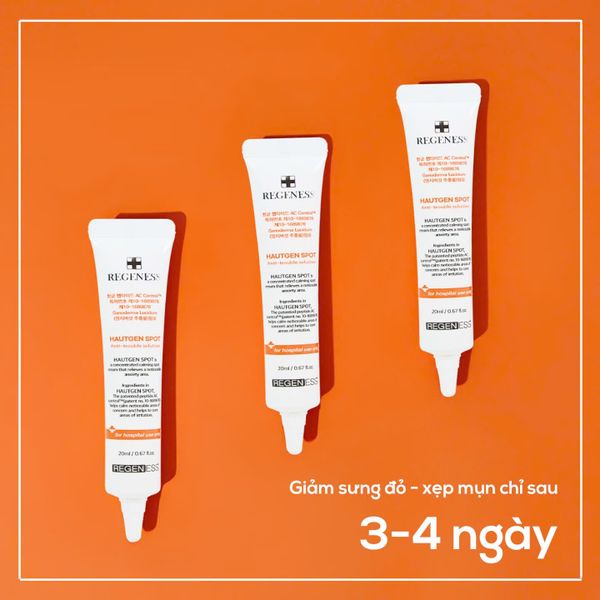 KEM CHẤM MỤN REGENESS HAUTGEN SPOT 20ML