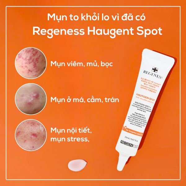 KEM CHẤM MỤN REGENESS HAUTGEN SPOT 20ML