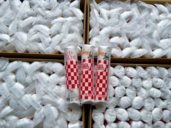 BÔNG TẨY TRANG SEXY LADY PURE COTTON PADS 160 MIẾNG