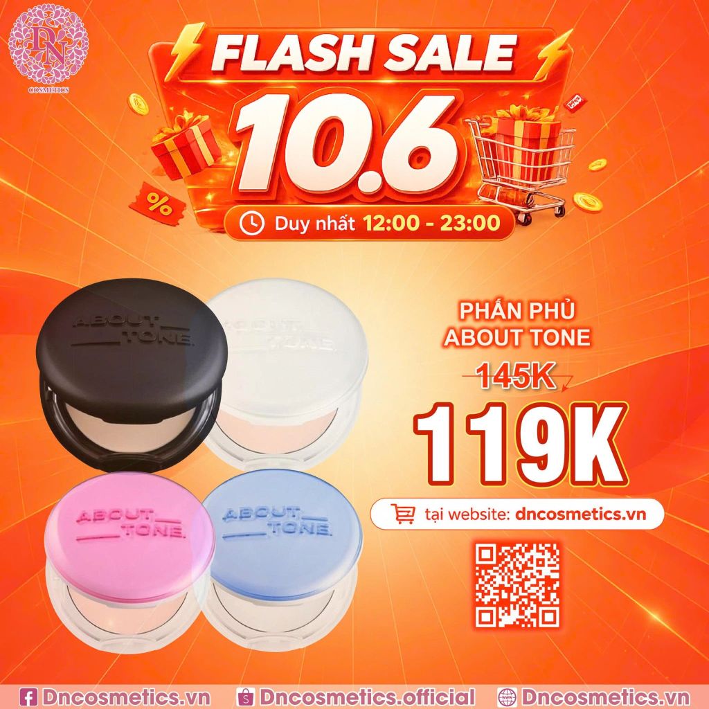 PHẤN PHỦ ABOUT TONE LEGENDARY BLUR POWDER PACT 9G