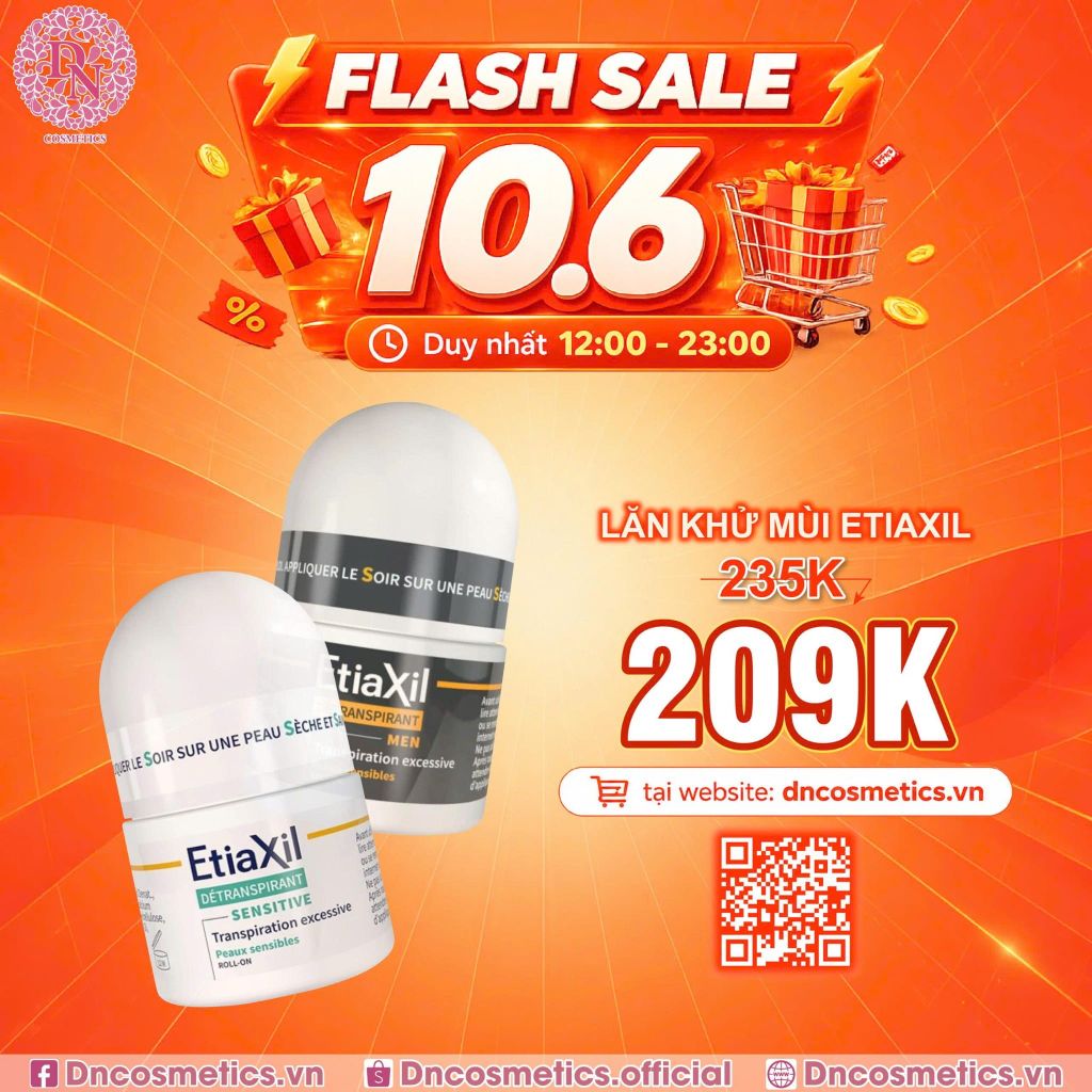 LĂN KHỬ MÙI NÁCH ETIAXIL PHÁP