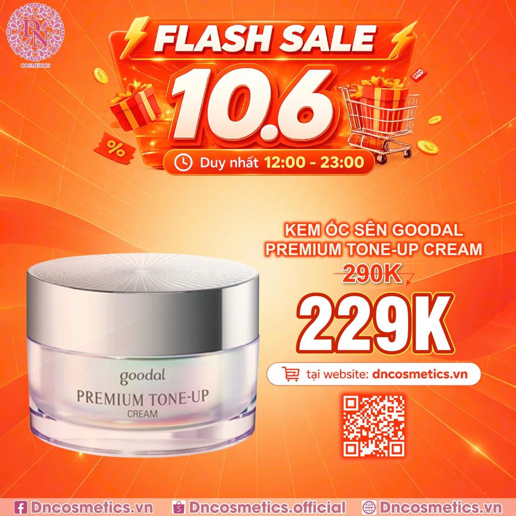 KEM ỐC SÊN GOODAL PREMIUM TONE-UP CREAM