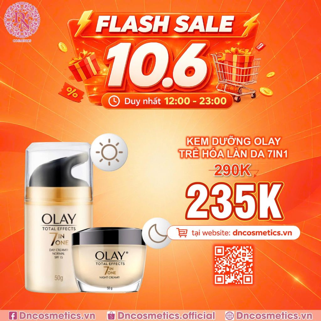KEM DƯỠNG OLAY TRẺ HÓA LÀN DA 7IN1 50G