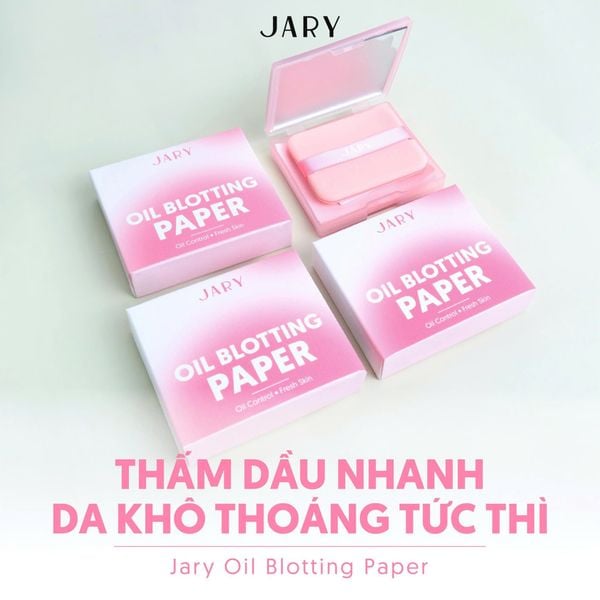 GIẤY THẤM DẦU JARY OIL BLOTTING PAPER