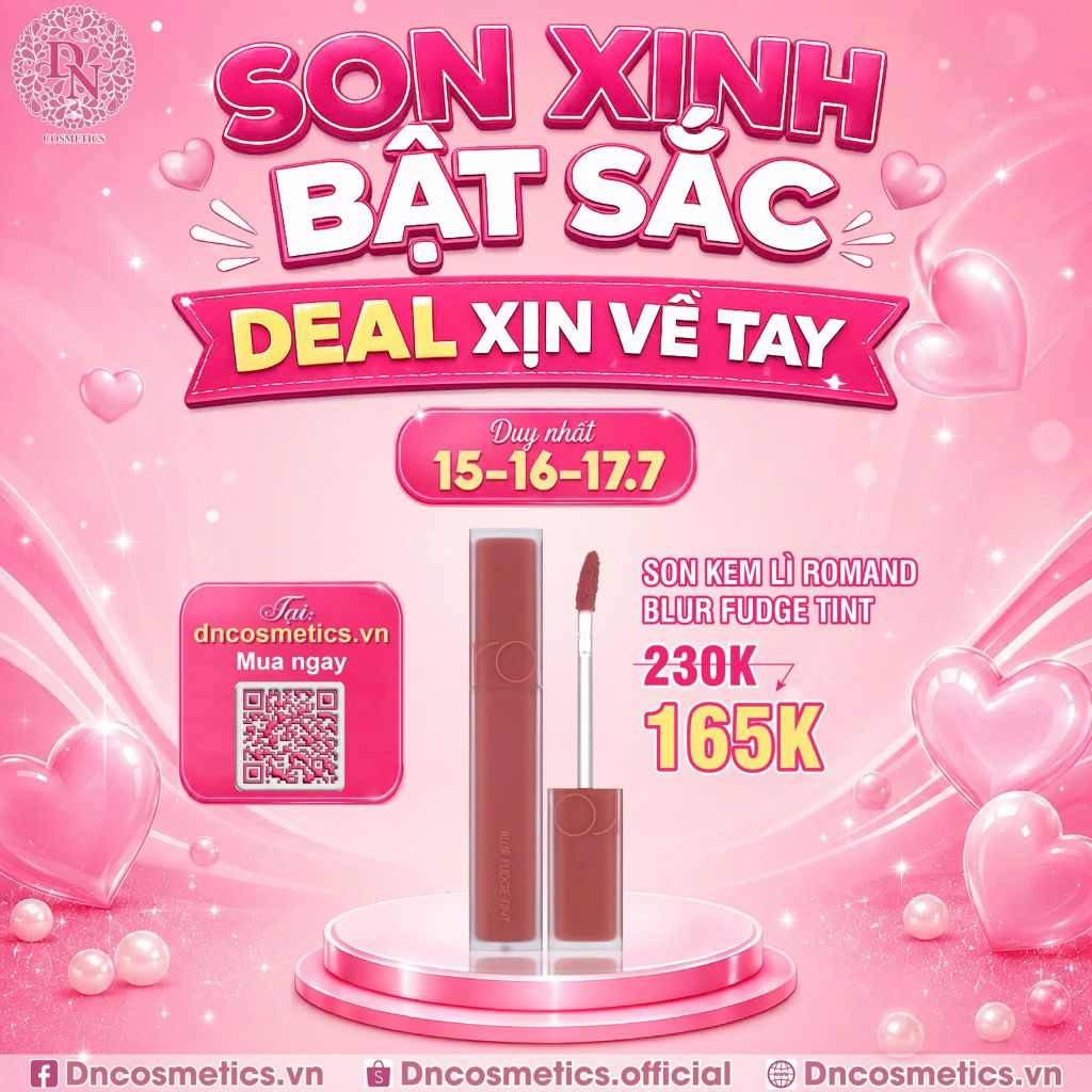 SON KEM LÌ ROMAND BLUR FUDGE TINT