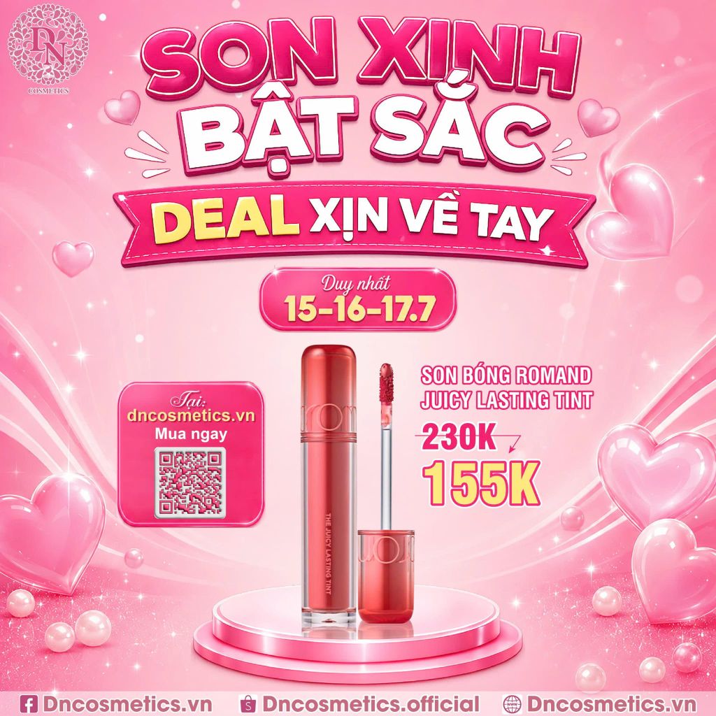 SON BÓNG ROMAND JUICY LASTING TINT