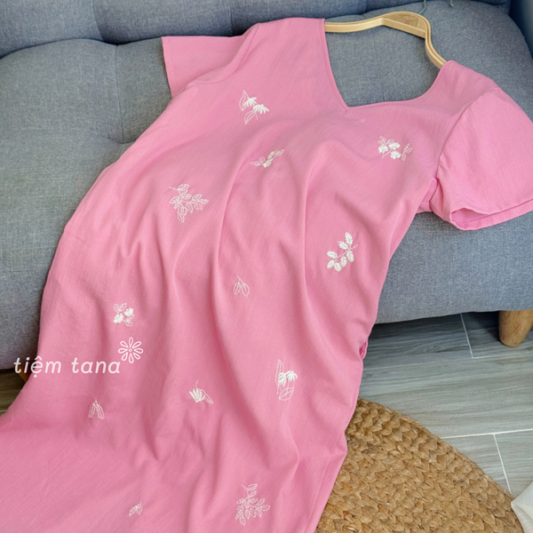  Đầm Ora - Hồng đào 