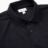 X Polo LC Cổ trơn viền tay - Đen (Hàng Outlet không đổi trả ) 