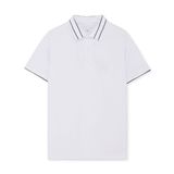  X [Hàng Oulet Không Đổi Trả] Polo Cổ Viền -  Trắng 