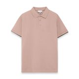  X Polo LC Cổ trơn viền tay - Be (Hàng Outlet không đổi trả) 