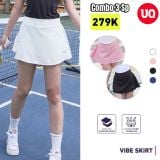  Chân Váy Ngắn Thể Thao Vibe Skirt Có Quần Bảo Hộ - UQ DRY 
