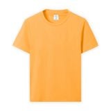  Áo Thun Vải Gai Cotton 100% Cao cấp - Cam 