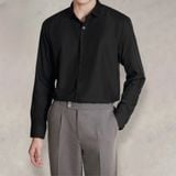  Sơ mi xuất khẩu form Âu - Random màu Đen, Navy (Hàng Outlet không đổi trả) 