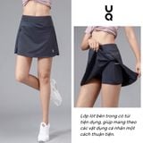  Chân Váy Thể Thao Co Giãn Nhanh Khô Tennis - UQ DRY 