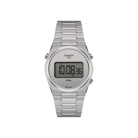 Đồng hồ Tissot PRX digital 35mm bạc