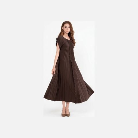 Đầm Dập Ly Tay Bèo