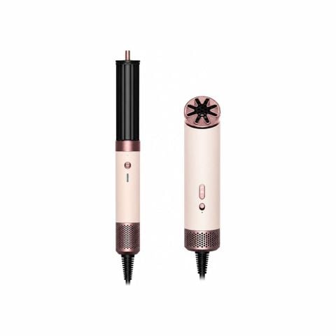 Combo Máy Tạo Kiểu Tóc Đa Năng Thông Minh Dyson + Quạt Cầm Tay Dyson HushJet