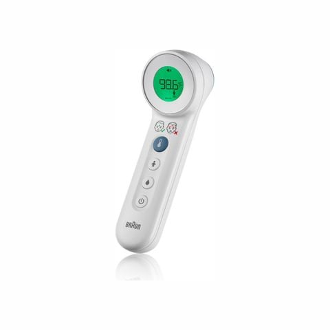 Nhiệt kế hồng ngoại đo trán Braun chuyên biệt cho từng độ tuổi