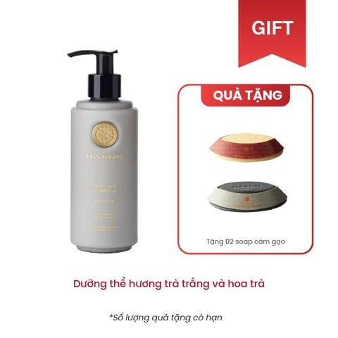 Dưỡng thể hương trà trắng và hoa trà