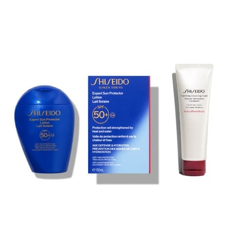 Combo GSC Sun Lotion SPF50+ 50ml & Clarifying Cleansing Foam