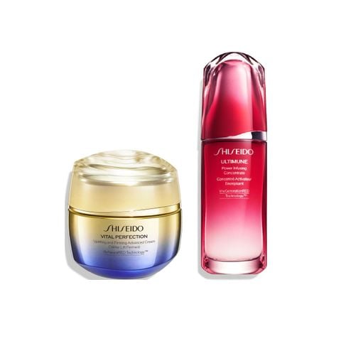 Combo Uplifting & Firming Advanced Cream & Ultimune Power Infusing Serum 75ml