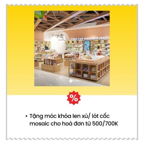 Golden Hour: Ưu đãi thêm 5% toàn bộ sản phẩm (trừ workshop)