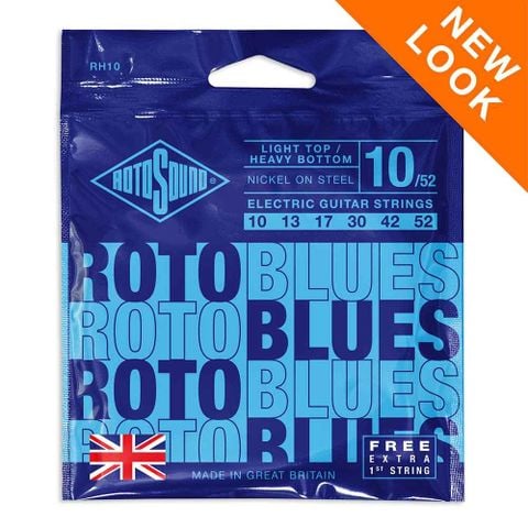  Rotosound Roto Blues RH10, Light top/Heavy Bottom 10-52 