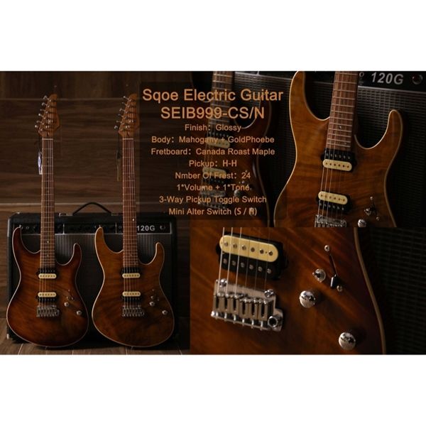  Guitar điện Sqoe SEIB999 N 