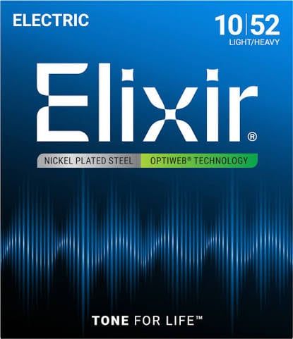  Elixir 19077 Electric 10-52 Optiweb 