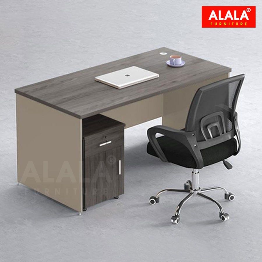Bàn làm việc ALALA446 có tủ nhỏ phía dưới – tối ưu lưu trữ cho không gian làm việc hiện đại