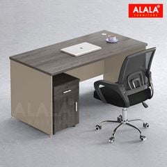 Bàn làm việc ALALA446 có tủ nhỏ phía dưới – tối ưu lưu trữ cho không gian làm việc hiện đại