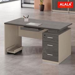 Bàn làm việc ALALA446 có tủ nhỏ phía dưới – tối ưu lưu trữ cho không gian làm việc hiện đại