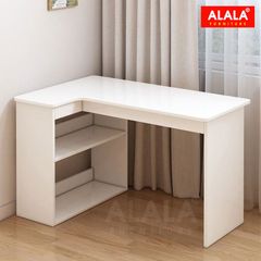Bàn làm việc góc chữ L ALALA444 – giải pháp tối ưu góc học tập và làm việc hiện đại
