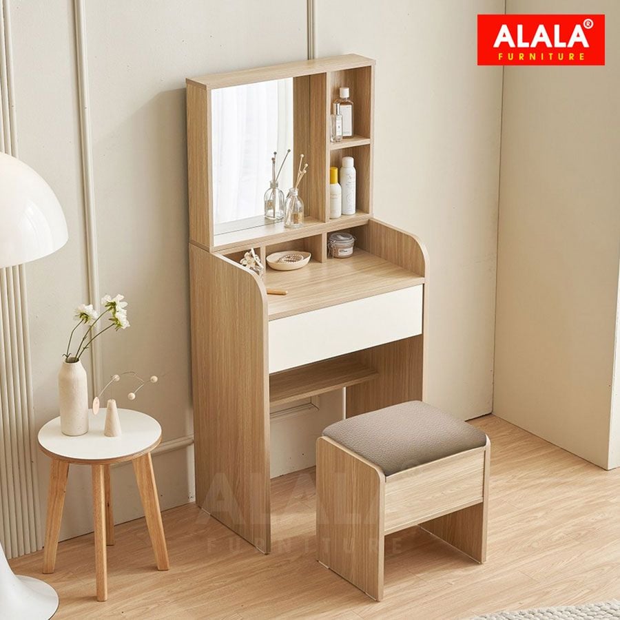 Bàn trang điểm ALALA825 + Ghế ngồi cao cấp