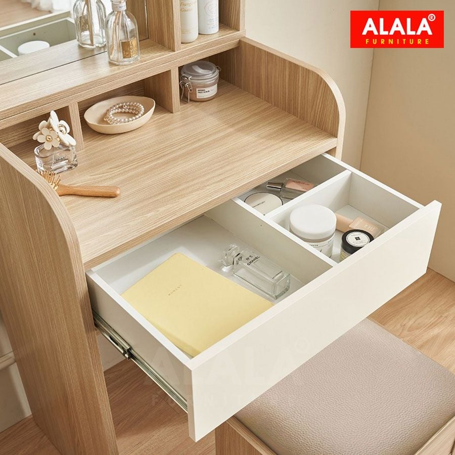Bàn trang điểm ALALA825 + Ghế ngồi cao cấp