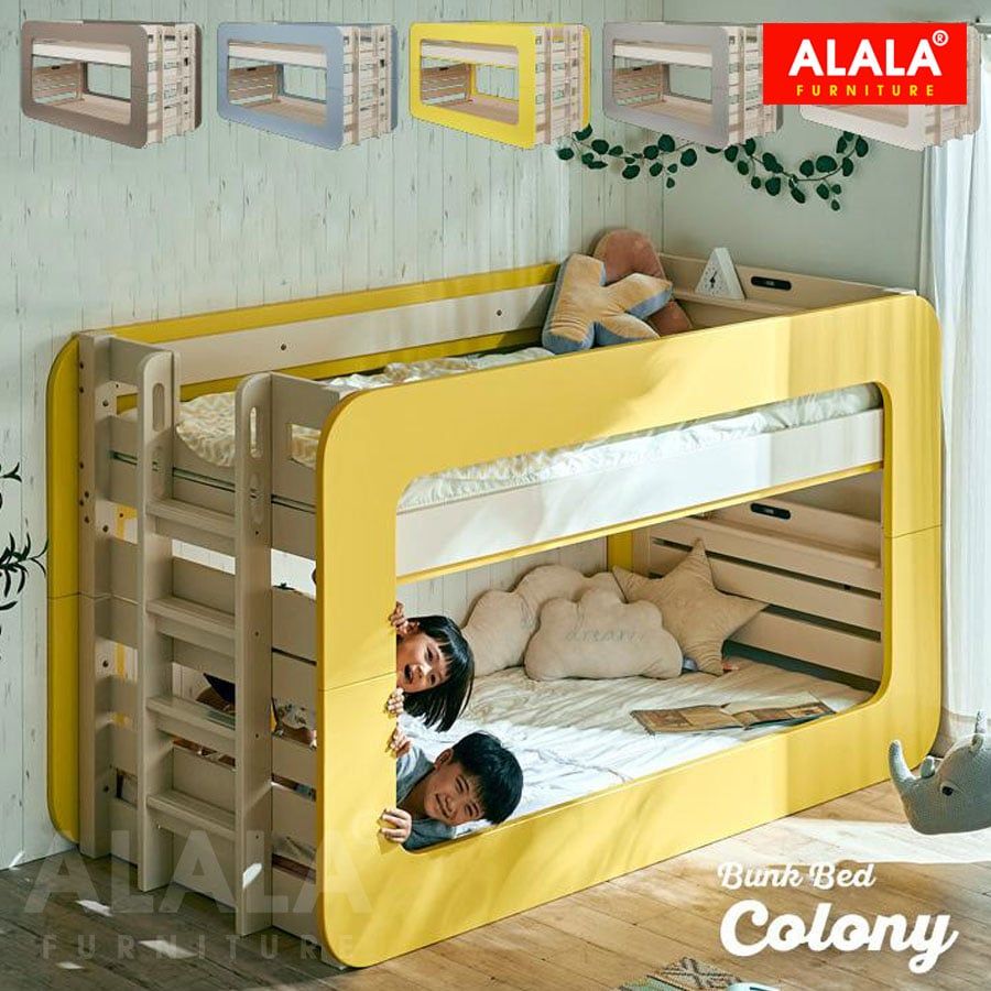 Giường Tầng Căn Hộ ALALA180 – Thiết Kế Tự Chọn Kích Thước Theo Yêu Cầu