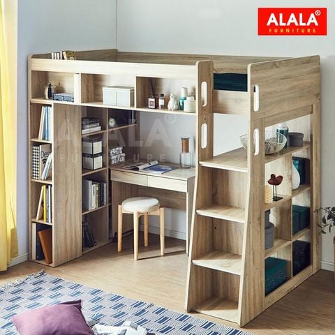Giường tầng trẻ Em ALALA179 – Bí quyết giúp con tự giác học tập trong phòng nhỏ