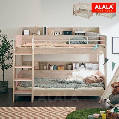 Giường tầng căn hộ ALALA183 – Hệ modul tự chọn kích thước theo yêu cầu