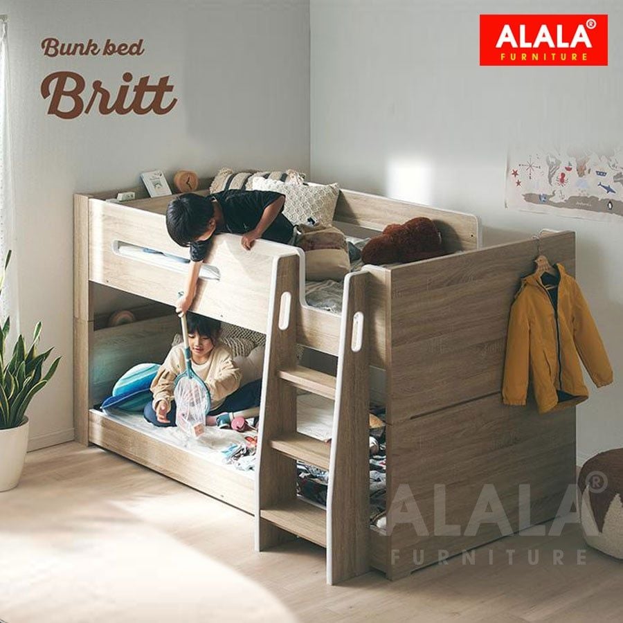 Giường Tầng Sáng Tạo ALALA186 – Thiết Kế Không Gian Trải Nghiệm Cho Bé